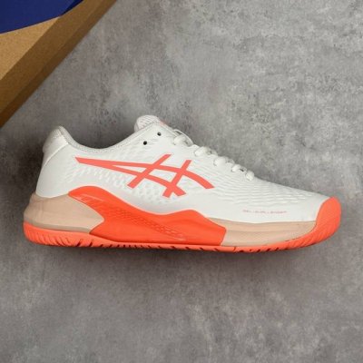 本地 核心私 asics Gel-Challenger 14 阿斯克斯 白黑色 14代系列低网球训练透气休闲运动跑步网球鞋 专为快速进攻型球员打造 具备多项卓越