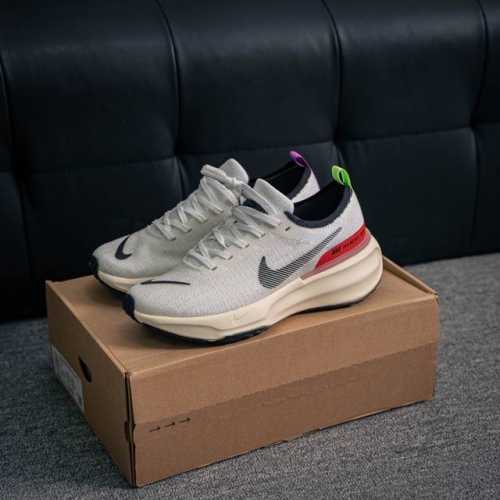 核心私 Nike Zoomx Invincible Run Flyknit 3 Peacock Blue Orange 不可战胜3代系列轻量飞织低帮休闲运动慢跑