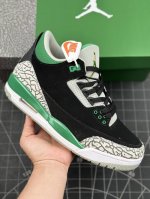 本地 核心私 耐克nike Air Jordan 3 Retro Pine Green 迈克尔 乔丹aj3代中帮复古休闲运动文化篮球鞋“松绿黑爆裂纹” 这款 A