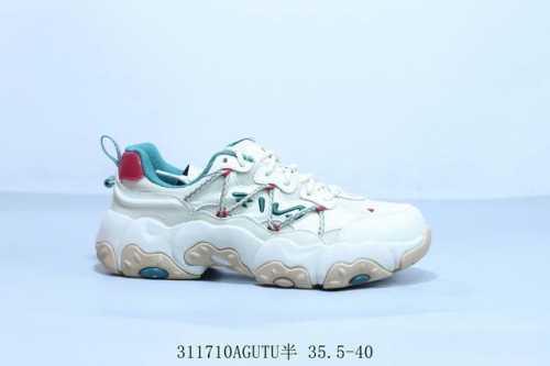 220 斐乐Fila Fila斐乐猫爪情侣款 新款复古百搭运动鞋 货号 F12W512103Fcc 311710Agutu半 35.5-40