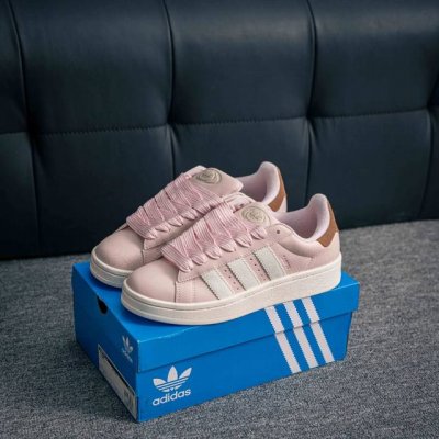 核心私 Adidas Originals Campus 00S 学院系列面包风经典复古低帮百搭休闲运动板鞋 货号：Hi3280 尺码：36 36.5 37.5