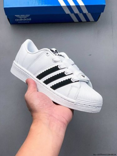公司级！阿迪达斯Adidas Superstar 贝壳头经典百搭休闲板鞋 0413284H20