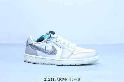 乔丹Air Jordan 1 Low Aj1 乔1低帮复古文化休闲运动篮球鞋 212410Adowr 36-46