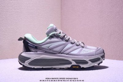 公司级Hoka Mafate Speed Three 2玛法特 超轻厚底轻量山地跑步鞋 货号:1126851 尺码:36-45 作为先锋品牌的 Hoka One