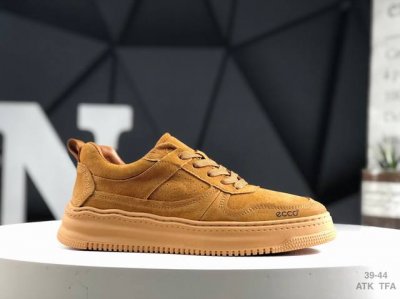 200 Ecco爱步 广东原版透气 配备原版三件套 防尘纸 高弹大底 新款百搭休闲款 纯手工制成 鞋面走线工整 清晰质感 原单品质 拼接运动透气网布 采用Ecc