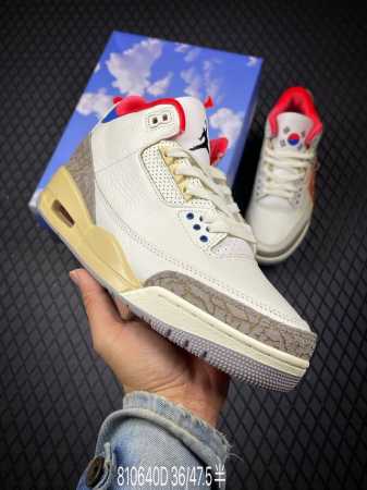D Air Jordan 3 Retro Seoul 2.0 Aj3 乔3首尔2.0 Ib148 0 #此次复刻版相较于 2018 年的原版首尔 Air Jor - 点击图像关闭