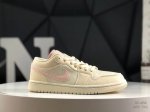 耐克 Air Jordan 1 Low 米色 官方同步新色 原装级产物 拒绝公底 立体鞋型 细节完美 高清洁度 购置公司同步原材料 原汁原味 忠于原版 货号：F