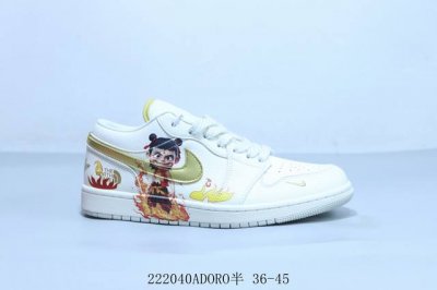 乔丹Air Jordan 1 Low Aj1 乔1低帮复古文化休闲运动篮球鞋 哪吒 2 40Adoro半 36-45