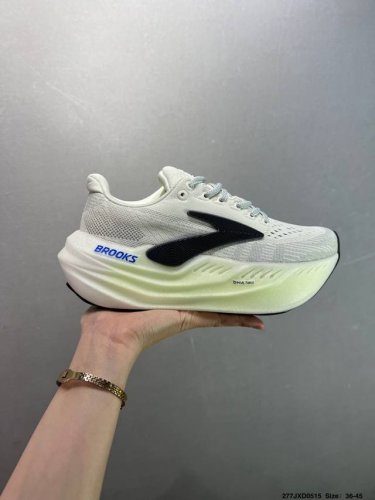 公司级Brooks布鲁克斯 Glycerin Max 舒适简约防滑耐磨 低帮跑步鞋 实拍调校N版已经零色差零失真 百分百还原实物色彩所见即所得 不存在货不对板色