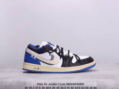 公司级nike Air Jordan 1 Low aj1乔1低帮休闲板鞋 同步官方配色 原档冲孔鞋头 四线拉帮 鞋舌高弹海绵填充 官方货号:Dc0774-416