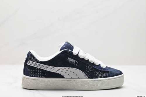 公司级Puma Suede Xl复古单品 彪马 防滑耐磨低帮德训板鞋 货号:395777 02 尺码:36 37 37.5 38 38.5 39 40 40.5