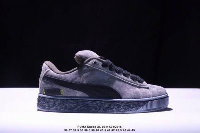 170 Ferrari 法拉利 X Puma Suede Xl Desert Sun 舒适百搭 防滑耐磨 低帮 板鞋 男女同款 灰黑【36-45带半码】 Xm0
