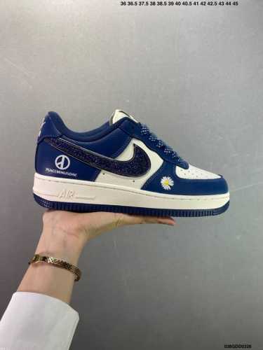 250 公司级Nike Air Force 1 ‘07 Low “联名”空军一号 低帮 运动鞋 休闲鞋 折边针车 工艺难度大 原楦头原纸板 原装鞋盒 定制五金配