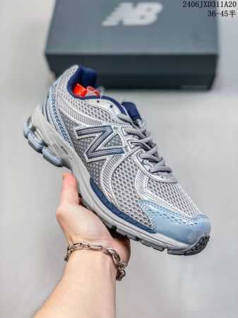 New Balance Nb 860 V2 银灰蓝 男女同款复古运动跑步鞋 Ml860Bb2 尺码36-45半 06Jxd311A20 - 点击图像关闭