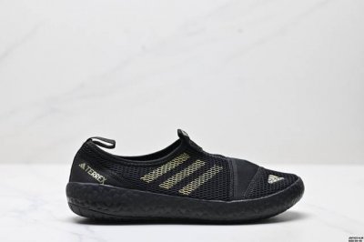 真标Adidas Roamboat 舒适百搭 织物耐磨 低帮 休闲跑步鞋 货号:H p1 尺码:39-45 Id:Jdf103-Kjr