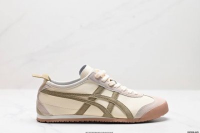 真标onitsuka Tiger鬼冢虎 Mexico 66 Slip-On 一脚蹬低帮夏季透气运动休闲鞋 货号:1183B493-100 尺码:36 37 37