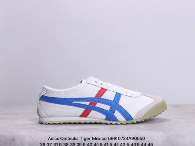 Asics 亚瑟士 男女鞋真标半码制 日产经典老牌-鬼塚虎 Onitsuka Tiger Mexico 66经典墨西哥系列复古经典百搭板鞋休闲运动鞋慢跑鞋 采用