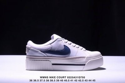 Wmns Nike Court Legacy Lift Wuaterrneksteam Orange秋冬 增高复古松糕鞋板鞋 货号：Fd0355 133 Siz