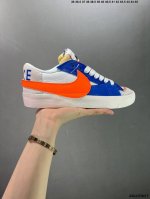 Nike 耐克 男女鞋真标半码制，升级原楦原版开发，采用硬质牛剖皮革鞋面材质，搭配rb耐磨橡胶外底，韩国进口环保绿吸附性中底布革新创造灵感,耐克nike Bla