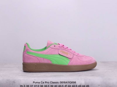 真标彪马 Puma Ca Pro Classic 百搭单品彪马复古休闲鞋经典男女板鞋，搭配精心设计的配色组合，营造浓郁的复古氛围。鞋面打孔细节,提升穿着时的舒适