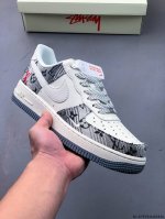 纯原版本 原楦数据纸版 采用硬质优质皮革鞋面材质 内置全掌Air Sole气垫 耐克 Nike Air Force 1 Low 空军一号低帮经典百搭休闲运动板鞋