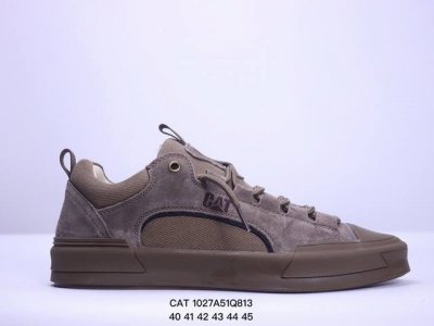 CAT 休闲时尚 男士休闲皮鞋 原单品质真标公司卡特男鞋 历年经典热销款 新款头层牛皮耐磨防滑橡胶大底 尺码:40-45 XM1027Q813