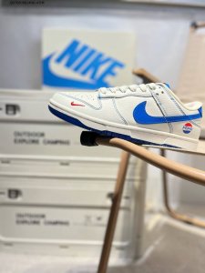 Nike Sb Dunk Low“百事可乐联名” 周年高端定制 低帮休闲板鞋 定制鞋盒 超高清洁度 皮料切割干净无任何毛边 细节完美Xb3802 Qd76616