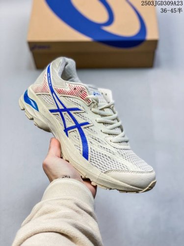 160 asics亚瑟士跑鞋男女Gel-Flux Cn缓震回弹撞色款运动鞋1012B464-101 尺码：见图 编码：03Jgd309A23