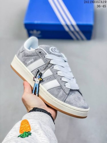 Adidas阿迪达斯.女鞋 三叶草campus 00S 面包鞋复古休闲板鞋 千禧回潮！Adidas Campus 00S 经典再现！面包化的campus鞋款在今