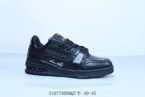 lv路易威登Louis Vuitton Trainer Sneaker Low休闲运动文化百搭篮球鞋 510770Ddqqt半 40-45
