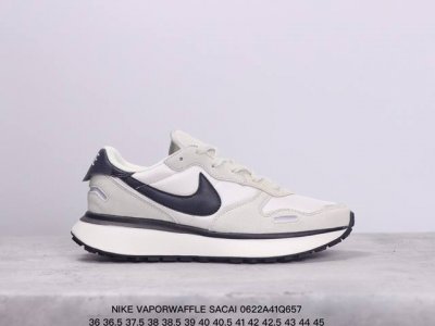 真标带半码 Nike耐克vaporwaffle Sacai华夫透气轻盈缓震运动跑步鞋 Xm0622Q657