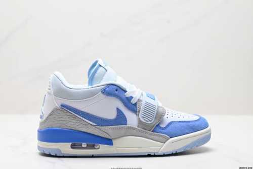 公司级三合一最强合体，多种新配色回归耐克Nike Air Jordan Legacy 312 Low”White Grey Fog Blue Red“乔丹最强三