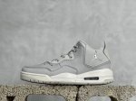 Pb版 放店私 Air Jordan Courtside 23 Aj23 乔23代简版复古时尚篮球鞋 灰色ar1000-003 #市售最高品质 原鞋开发 大厂代