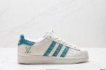 公司级Adidas Originals Superstar 阿迪达斯 三叶草 贝壳头’Diy’系列低帮经典百搭休闲运动板鞋 原装头层材料 用料绝不含糊 独家版型