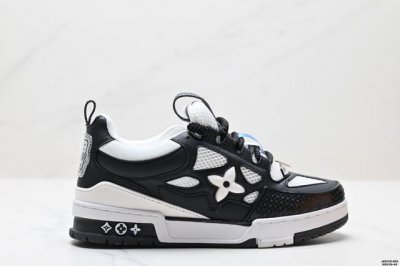 260 公司级全新Lv路易威登Louis Vuitton Trainer Sneaker Low休闲运动文化百搭板鞋 尺码:39-45 Id:Jkd129-Ed