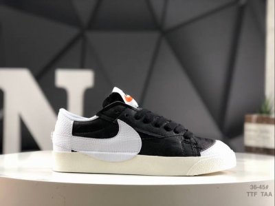 130 真标带半码Nk Blazer Low '77 Jumbo 开拓者大钩 货号：Fd9858-001 焕新升级经典 Blazer 鞋款 大号 Swoosh
