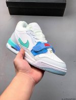 集图 乔丹 Jordan Legacy 312 Low 乔312 混合版本低帮休闲运动篮球鞋 0524277F19