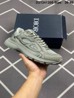 公司级Dior迪奥B30网眼织物厚底系带休闲低帮运动鞋男女同款老爹鞋 尺码:36-45 编码:D21341205