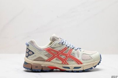 公司级asics Gel-Kahana 8 亚瑟士经典户外跑鞋如今机能风和户外风吹得正劲 这款gel-Kahana 8便是主打urban Outdoor机能越野