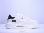 Gucci 轻奢单品鞋 广东品质原厂 高奢古驰gucci Screener Gg High-Top Sneaker休闲潮鞋系列意大利进口超软小牛皮+刺绣搭配 原