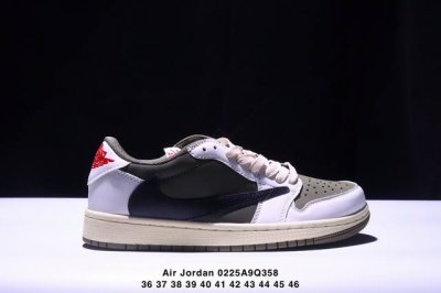 Travis Scott X Air Jordan 1 Low Og Black Phantom 低帮 倒钩4.0 Aj1 乔丹1代 Aj1 乔1 低邦 倒勾乔