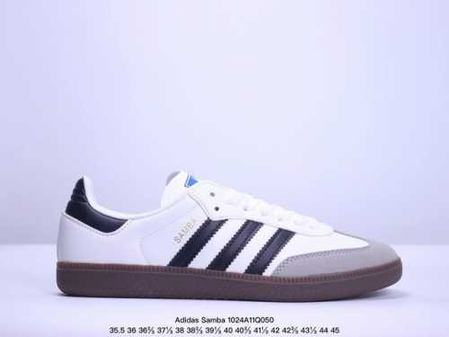 阿迪达斯 Adidas WB Pony Tonal Samba 运动板鞋 经典三叶草与德训鞋结合 复古种草。年，是阿迪达斯Samba之年。Samba系列的爆火，