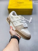 220 公司级Fendi芬迪 Match 皮革 低帮休闲 时尚板鞋 独家原装套装配件官方同源 渠道原装订单 全套专柜包装物及配件 尺码：见图 编码：03Jvd3