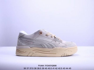 公司级PUMA WINTERIZED 彪马 舒适简约 防滑耐磨 低帮板鞋 货号:396309 03 尺码:36 37 37.5 38 38.5 39 40 40