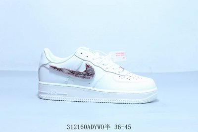 140 耐克 Nike Air Force 1 Af1耐克 低帮 空军一号休闲板鞋 铁钩 货号 Hx5123-001 312160Adywo半 36-45