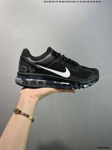 公司级Nk Air Max 2013 经典舒适时尚耐磨透气低帮气垫跑步鞋 554886-600 携时尚设计闪亮回归 出众有型 采用网眼布细节和运动风无缝覆面 助