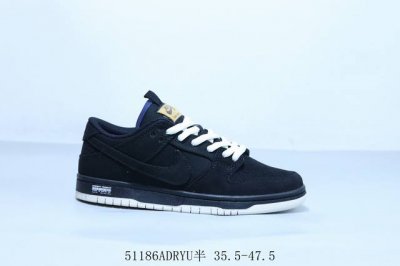 耐克 Nike Sb Dunk Low pro 复古低帮 黑白 休闲运动滑板板鞋 51186Adryu半 35.5-47.5