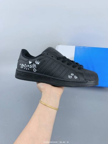公司级阿迪达斯Adidas三叶草 Originals Superstar贝壳头系列低帮经典百搭休闲运动板鞋 Size：如图 编码：K295K0910425