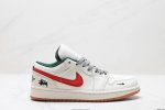 公司级Nike Air Jordan 1 Low Aj1乔1低帮休闲板鞋 同步官方配色 市场唯一独家头层皮打造 原鞋原档案开发 原厂皮料 原档冲孔鞋头 正确满胶