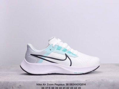 耐克nike Air Zoom Pegasus 38 登月38网面透气跑步鞋 兼顾迅疾外观和稳固脚感 后跟覆面和中足动态支撑巧妙融合 缔造稳定顺畅的迈步体验 采